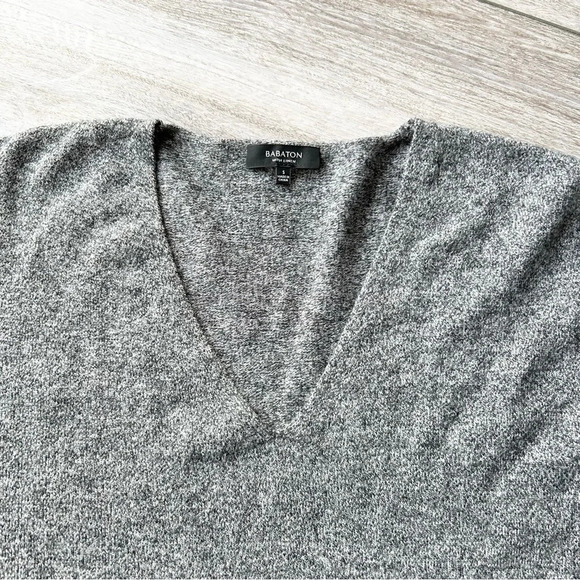 Aritzia Babaton Erin Wool Linen Blend Sweater With Buttery Embroidery - Picture 6 of 16